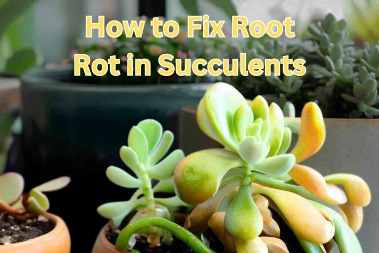 How to Effectively Fix Root Rot in Succulents