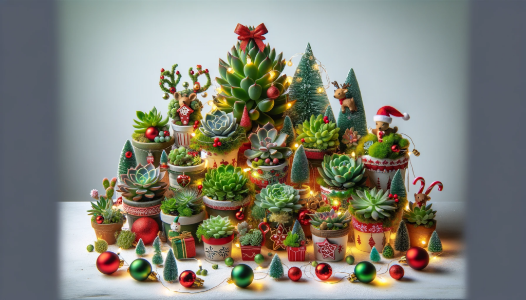 Christmas Succulent Ideas