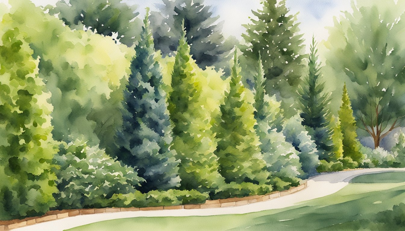 Hedges for Privacy that Grow Fast