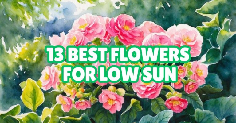 13 Best Flowers for Low Sun