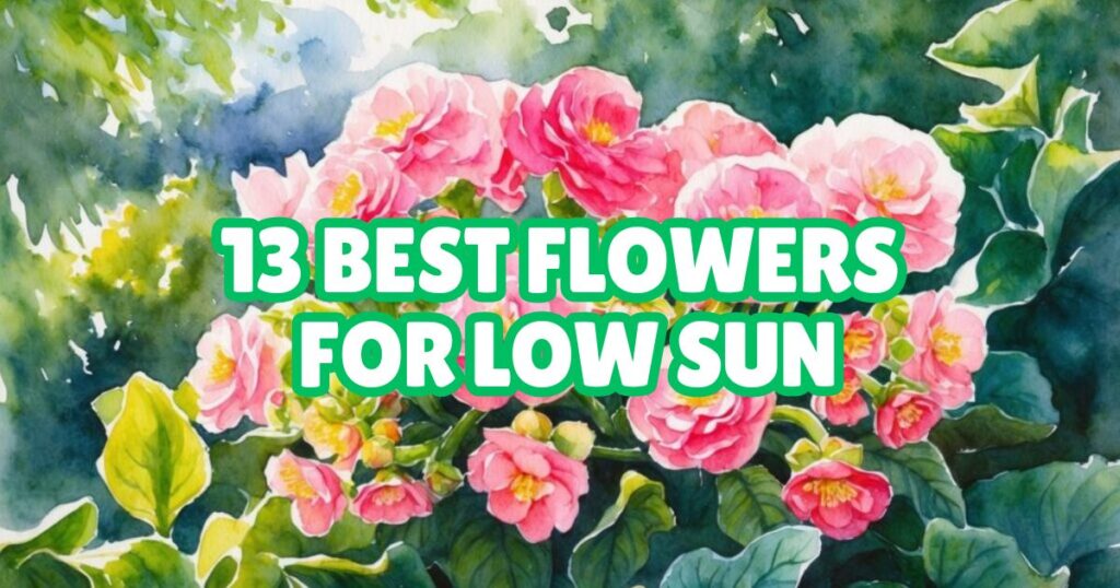 13 Best Flowers for Low Sun